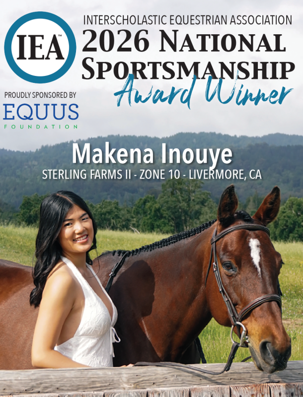 2026 IEA Sportsmanship Award Winner Makena Inouye SM Button