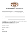 2026 WNF Rider Exemption Affidavit