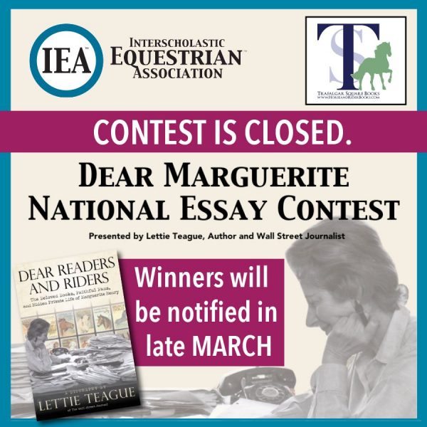 Dear Marguerite National Essay_Contest is Closed